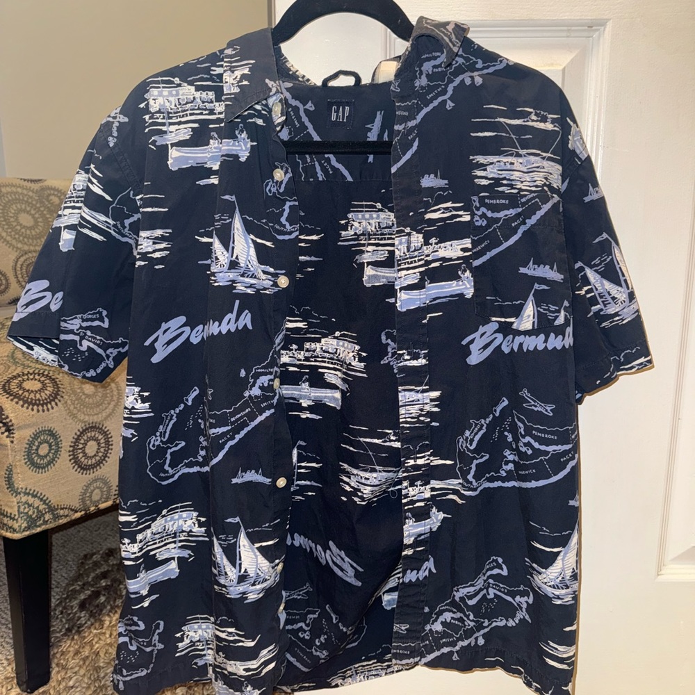 Gap Mens Casual Button Down